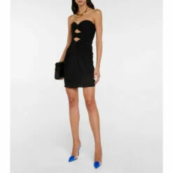 New 🎉 Saint Laurent Gathered Minidress 👍