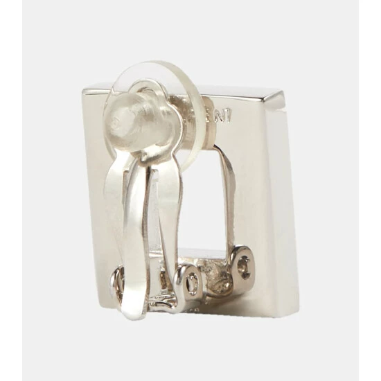 Best deal โญ Saint Laurent Crystal-embellished Clip-on Earrings ๐ฏ - Image 4