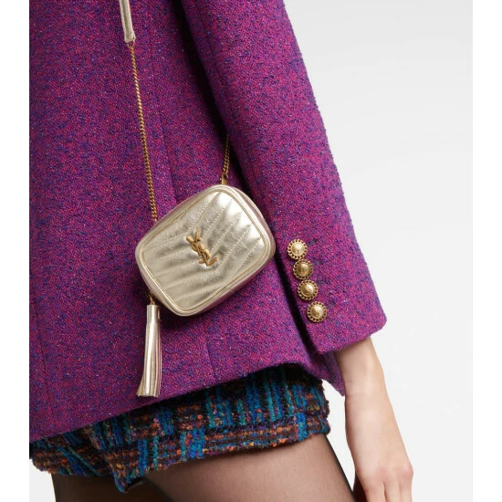 New ✔️ Saint Laurent Baby Lou Leather Belt Bag 🌟