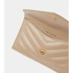 Brand new ⌛ Saint Laurent Cassandre Leather Wallet 🔔