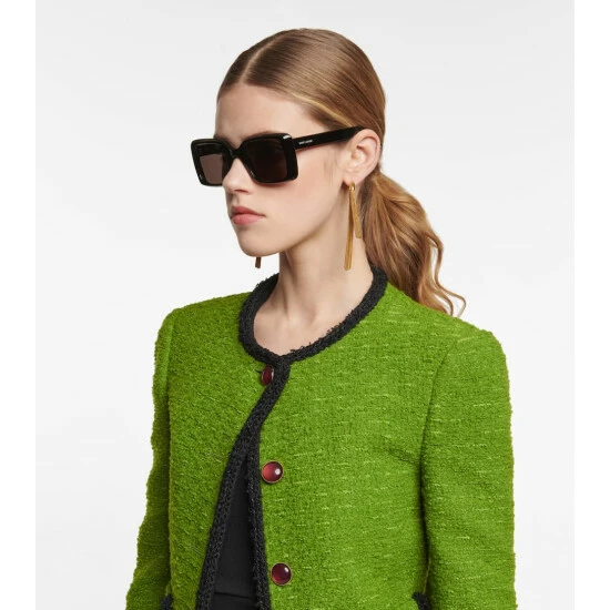 Cheap โ Saint Laurent Square Acetate ๐ Sunglasses ๐งจ - Image 5