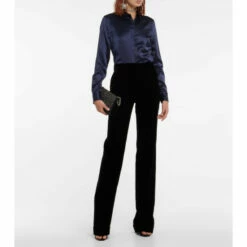 Flash Sale 👏 Saint Laurent Silk 👕 Shirt ✔️