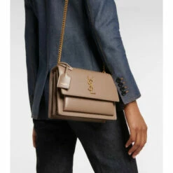 Buy 🥰 Saint Laurent Sunset Monogram Medium Leather Shoulder Bag 👍