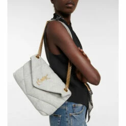 Best Sale 🥰 Saint Laurent Loulou Puffer Small Quilted Shoulder Bag 🤩