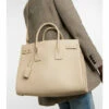Coupon ✨ Saint Laurent Sac De Jour Medium Leather Tote Bag ⌛