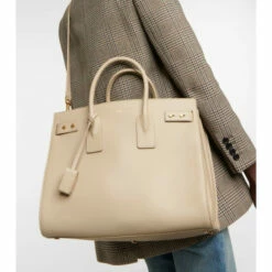 Coupon ✨ Saint Laurent Sac De Jour Medium Leather Tote Bag ⌛