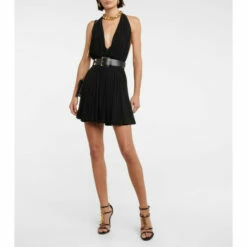 Cheapest โญ Saint Laurent Gathered Minidress โญ