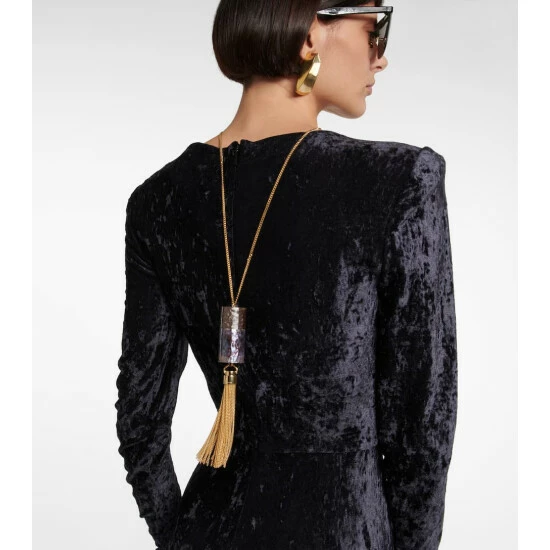 Brand new 🎉 Saint Laurent Embellished Chain Necklace 🎉 - Image 4