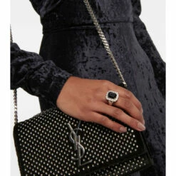 Wholesale 👍 Saint Laurent Crystal-embellished Ring 😀