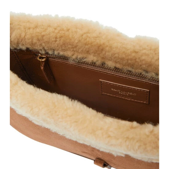 Best reviews of ⭐ Saint Laurent Le 5 à 7 Suede Shoulder Bag 👍 - Image 2