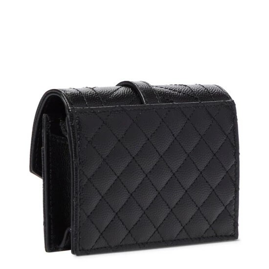 Budget π€© Saint Laurent Monogram Leather Wallet β€οΈ - Image 2