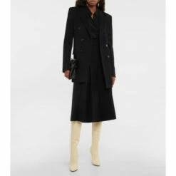 Brand new ✨ Saint Laurent Talia Leather Knee-high 🥾 Boots 🤩