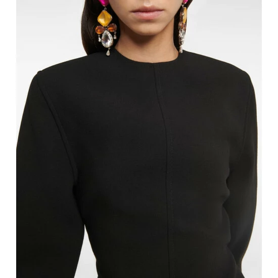 Cheapest 💯 Saint Laurent Wool Maxi 👗 Dress 👏 - Image 3