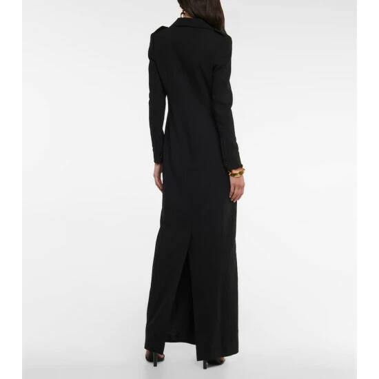 Best Pirce ๐ฅ Saint Laurent Wool Polo Maxi ๐ Dress ๐ฅฐ - Image 2