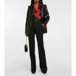 Budget 🧨 Saint Laurent Floral Silk Muslin 👚 Shirt 👍