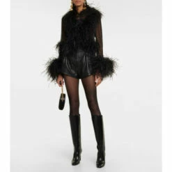 Cheap 🧨 Saint Laurent Jane 90 Knee-high Leather 🥾 Boots ✔️