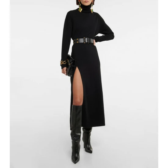 Best deal 😀 Saint Laurent Turtleneck Cashmere Sweater 👗 Dress 🎉