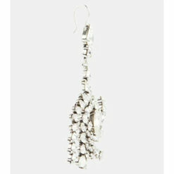 Best Sale ⭐ Saint Laurent Spiral Rhinestone Drop Earrings 🔔