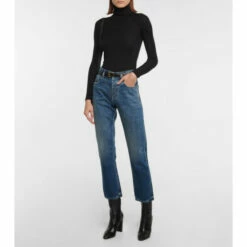 Best deal 🎁 Saint Laurent Cashmere, Wool And Silk Turtleneck Sweater ❤️