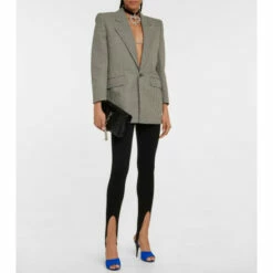 Hot Sale 👏 Saint Laurent Houndstooth Wool Blazer 🎉