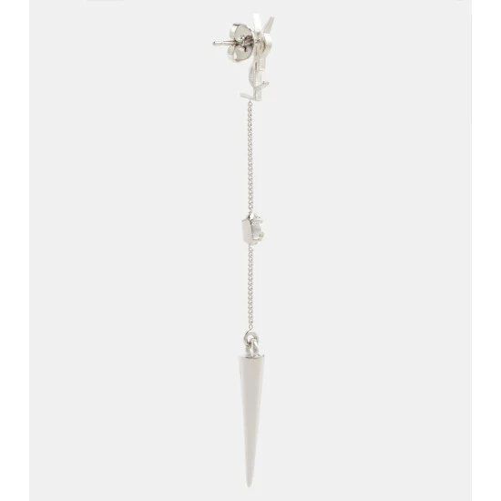 Cheap 🎁 Saint Laurent Opyum Embellished Earrings ✨ - Image 4
