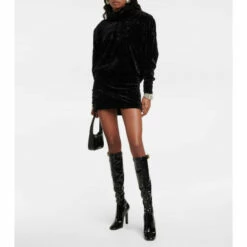 Best reviews of ✔️ Saint Laurent Elle Embellished Knee-high 🥾 Boots 🎉