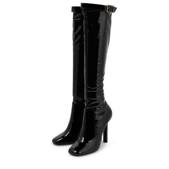 Best reviews of โ๏ธ Saint Laurent Elle Embellished Knee-high ๐ฅพ Boots ๐ - Image 4