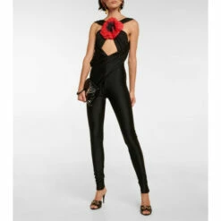 Brand new 🎉 Saint Laurent Appliquéd Jersey Jumpsuit ⌛