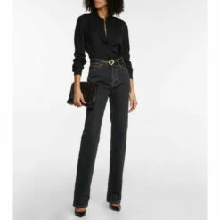 Best reviews of ⭐ Saint Laurent Printed Silk 👕 Shirt 👏