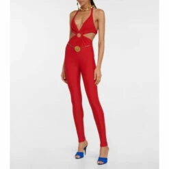 Deals 🤩 Saint Laurent Cutout Halterneck Jumpsuit 🤩