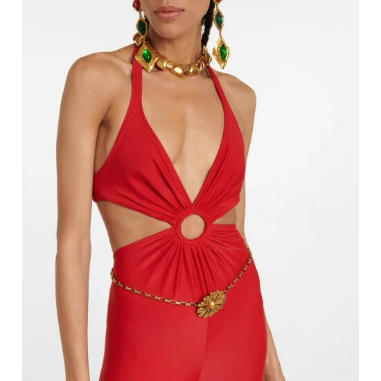 Deals 🤩 Saint Laurent Cutout Halterneck Jumpsuit 🤩 - Image 3