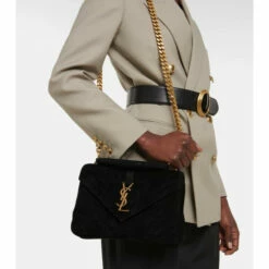 Cheap ❤️ Saint Laurent Collège Medium Suede Shoulder Bag ⭐