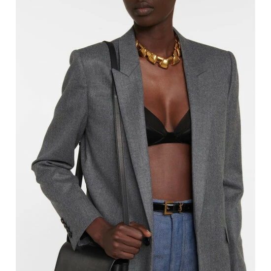 Budget ❤️ Saint Laurent Wool Blazer 🔔 - Image 3