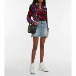 Flash Sale 🤩 Saint Laurent SL24 Leather High-top 👟 Sneakers 🧨