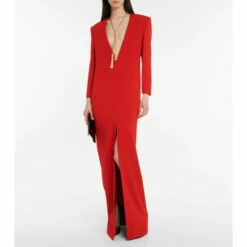 Buy βοΈ Saint Laurent CrΓͺpe Gown β€οΈ