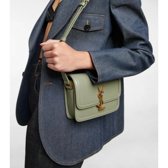 New ✨ Saint Laurent Solferino Small Leather Shoulder Bag 😀