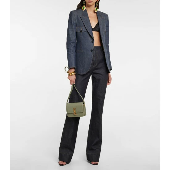 New ✨ Saint Laurent Solferino Small Leather Shoulder Bag 😀 - Image 4