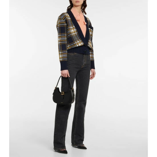 Promo ⭐ Saint Laurent Fermoir Leather Shoulder Bag 😀 - Image 4