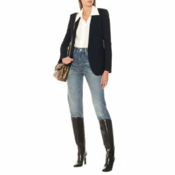 Budget 😀 Saint Laurent Jane 95 Leather 🥾 Boots 😀