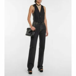 Brand new 🤩 Saint Laurent Pinstripe Wool Vest ❤️