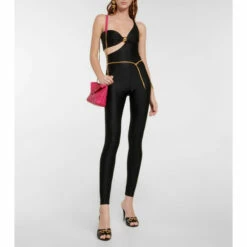 Top 10 😍 Saint Laurent Cutout One-shoulder Jumpsuit 🎁