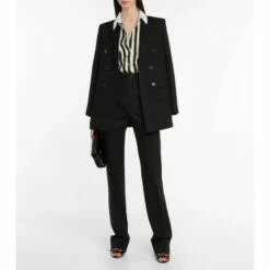 Brand new 🔔 Saint Laurent Striped Silk 👕 Shirt 🔔