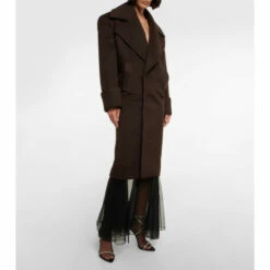 Best Pirce ⌛ Saint Laurent Cashmere 🧥 Coat 🔥