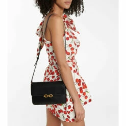 Best Sale ✔️ Saint Laurent Le Maillon Leather Shoulder Bag ✔️