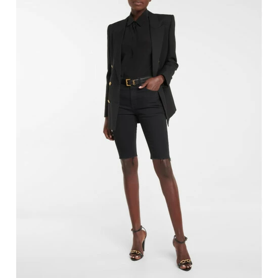 Hot Sale 🌟 Saint Laurent Denim Shorts ✔️