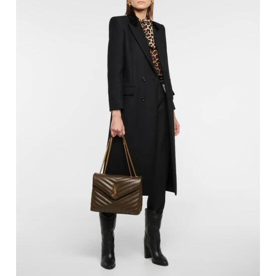 Coupon 🎉 Saint Laurent Loulou Medium Leather Shoulder Bag 🛒 - Image 4