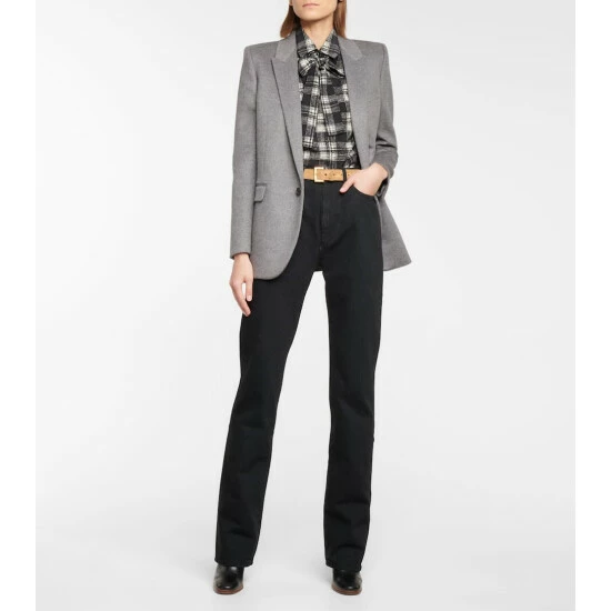 Promo ๐ Saint Laurent High-rise Flared ๐ Jeans ๐