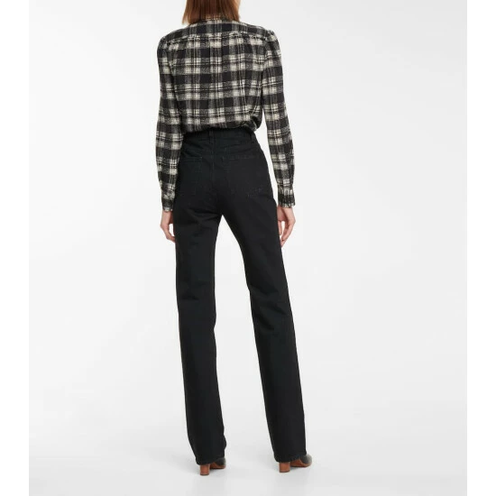 Promo ๐ Saint Laurent High-rise Flared ๐ Jeans ๐ - Image 2