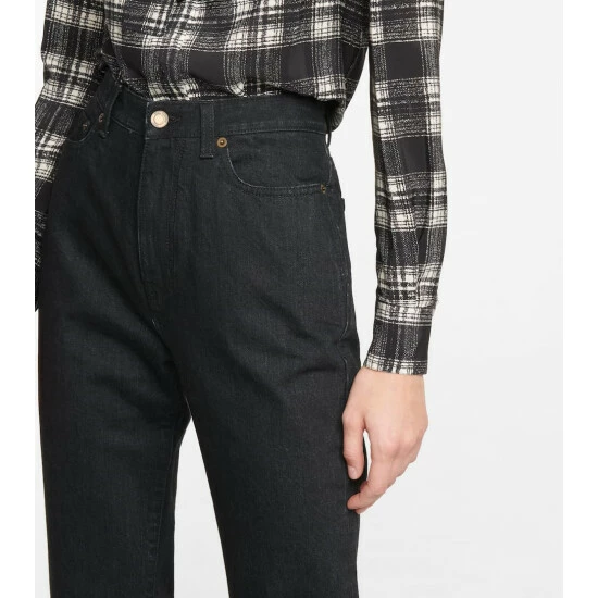 Promo ๐ Saint Laurent High-rise Flared ๐ Jeans ๐ - Image 3