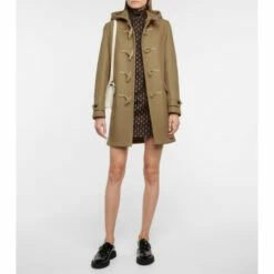 Promo 🥰 Saint Laurent Hooded Wool Duffle 🧥 Coat 😉